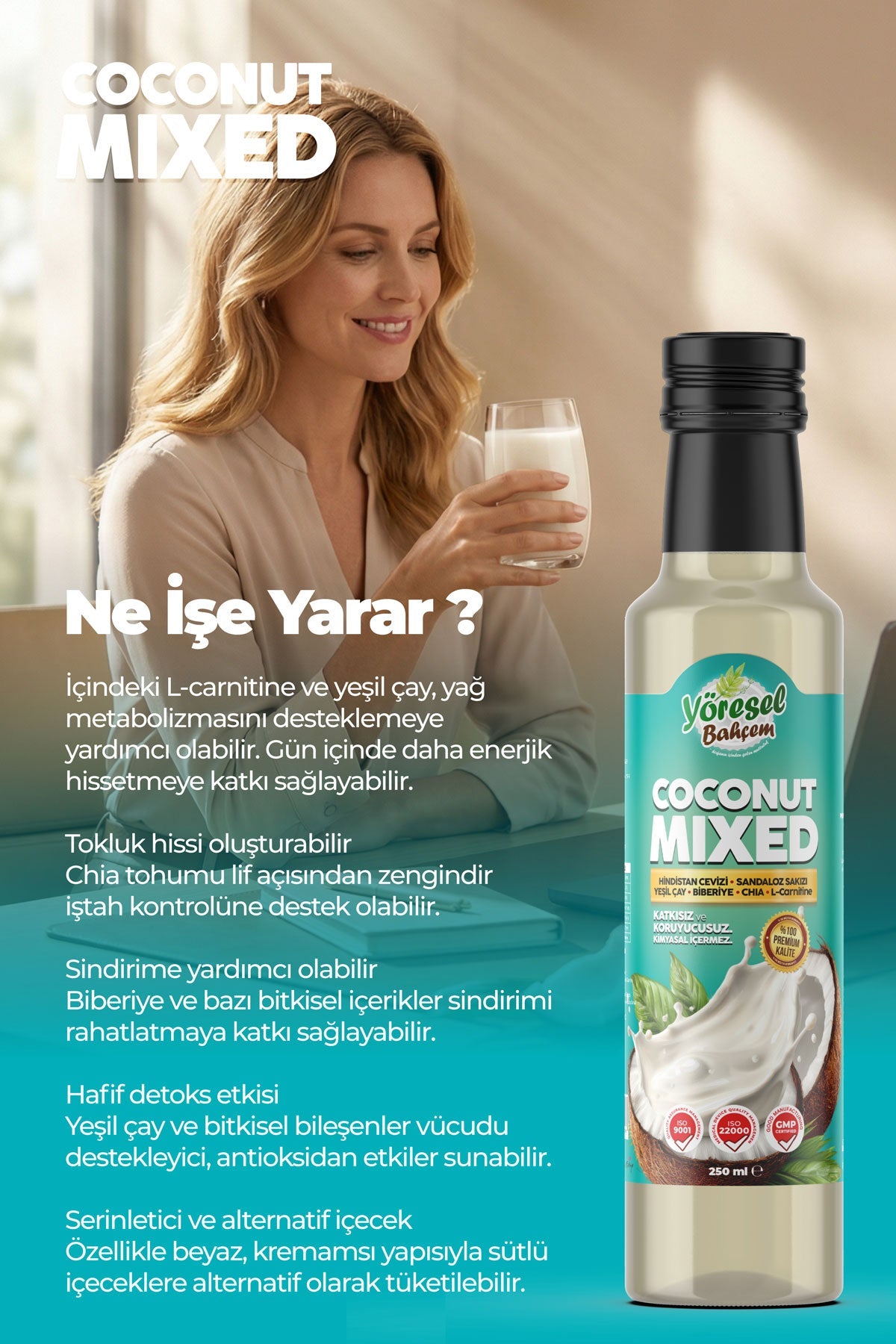 Coconut Mix Nedir? Faydaları ve Kullanımı | Yöresel Bahçem