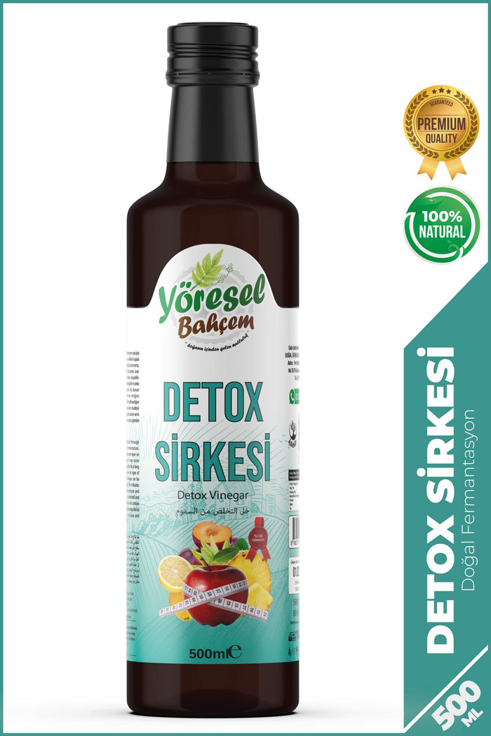 Detox Sirkesi 500 ML - Yöresel Bahçem