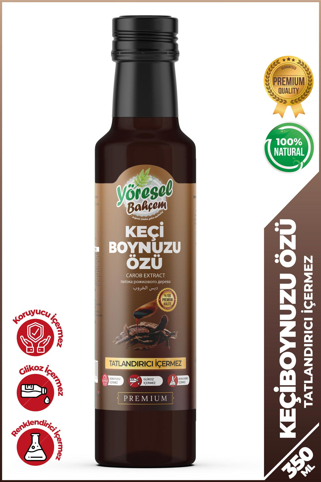 Keçiboynuzu Özü - Doğal & Tatlı ve Besleyici - Yöresel Bahçem