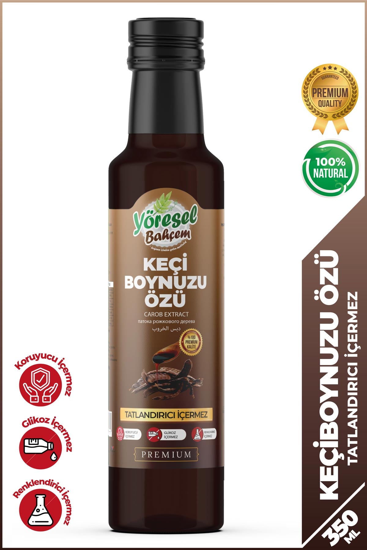 Keçiboynuzu Özü - Doğal & Tatlı ve Besleyici - Yöresel Bahçem