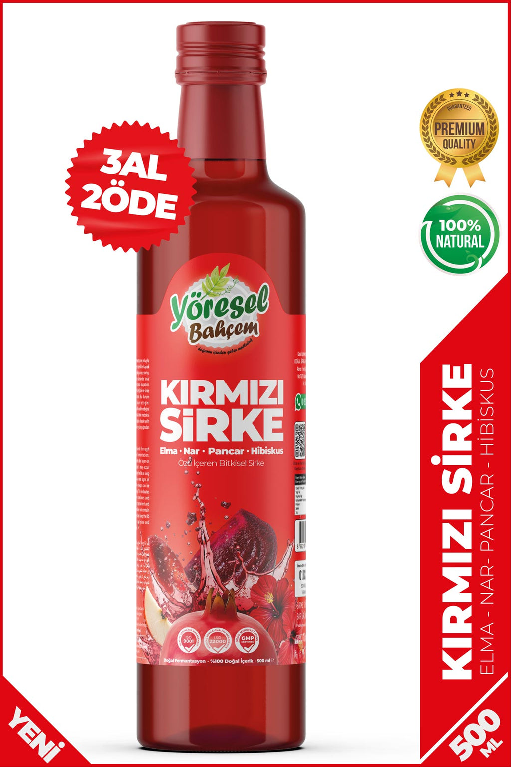 Kırmızı Sirke Yöresel Bahçem